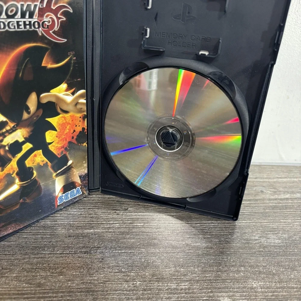 Shadow The Hedgehog Sony PlayStation 2 PS2 Game CIB SEGA E10+ NTSC 2005 Action